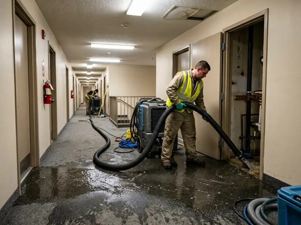 multi-unit-apartment-hallway-f-005 — frequently asked questions, Emergency Burst Pipe Water Extraction & Removal in Arbutus,…
